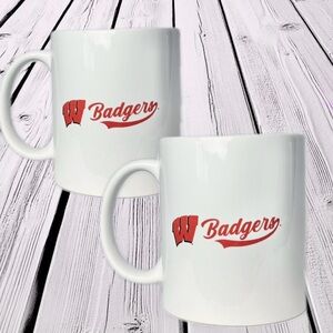 (2-Pack) Wisconsin Badgers Collector’s Mugs